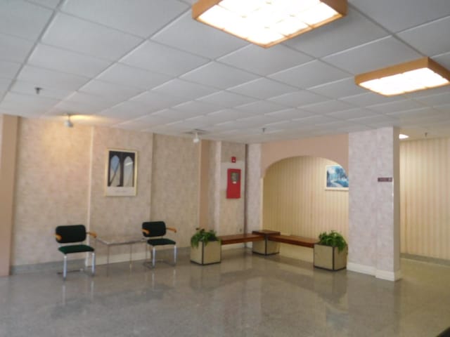 377 N Broadway Unit 601, Yonkers, NY 10701 - building lobby featuring a drop ceiling