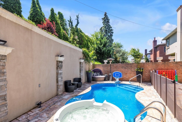 142-30 13th Ave, Malba, NY 11357 - view of swimming pool with a fenced backyard and a patio