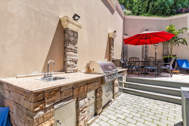 142-30 13th Ave, Malba, NY 11357 - view of patio with a sink and outdoor dining area