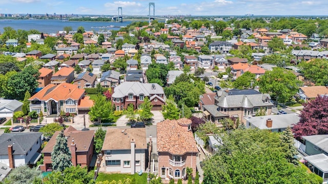 142-30 13th Ave, Malba, NY 11357 - aerial view of residential area featuring a notable bridge and a nearby body of water