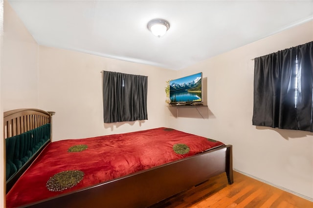 13538 129th St, South Ozone Park, NY 11420 - bedroom with wood finished floors