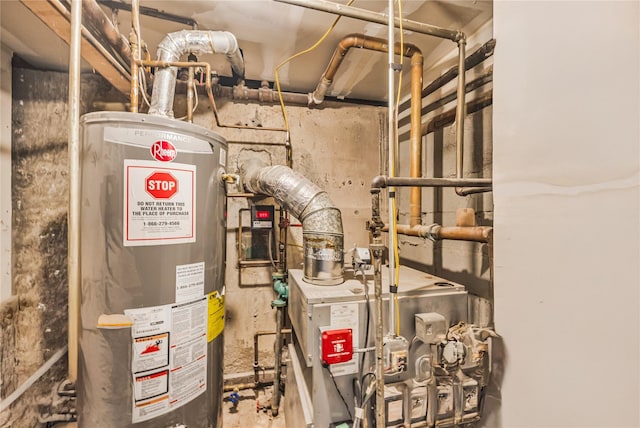 13538 129th St, South Ozone Park, NY 11420 - utilities featuring gas water heater