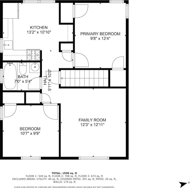13538 129th St, South Ozone Park, NY 11420 - home floor plan