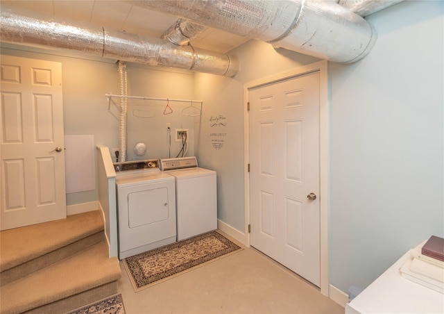 68 Hudson View Ter, Hyde Park, NY 12538 - washroom with independent washer and dryer and baseboards