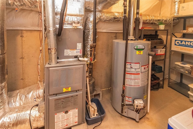 68 Hudson View Ter, Hyde Park, NY 12538 - utilities featuring water heater and heating unit