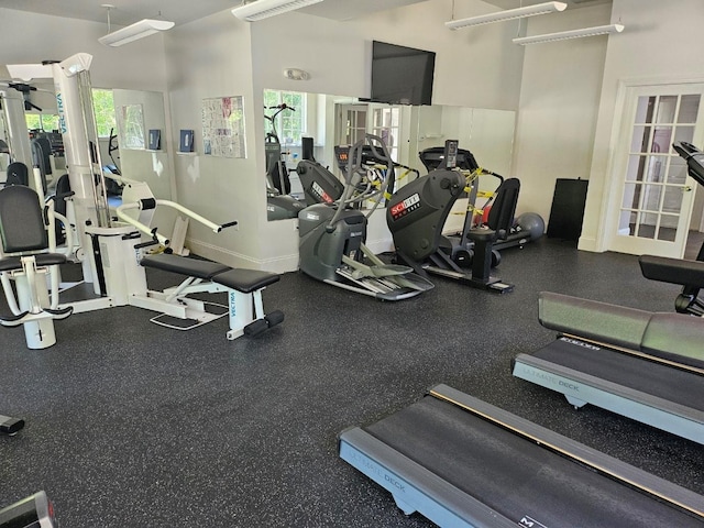 68 Hudson View Ter, Hyde Park, NY 12538 - view of exercise room