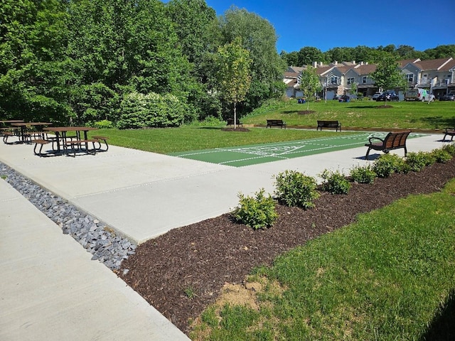 68 Hudson View Ter, Hyde Park, NY 12538 - view of home's community featuring shuffleboard, a yard, and a residential view