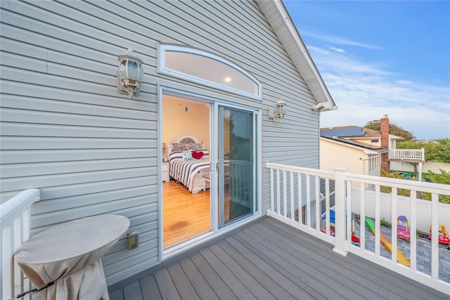 20 Skipper Dr, West Islip, NY 11795 - view of wooden deck
