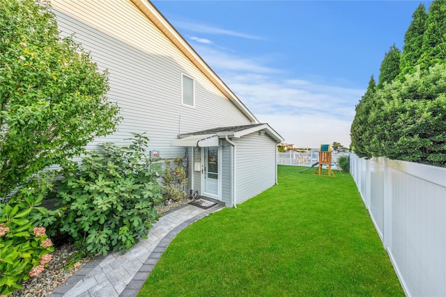 20 Skipper Dr, West Islip, NY 11795 - view of yard featuring a playground