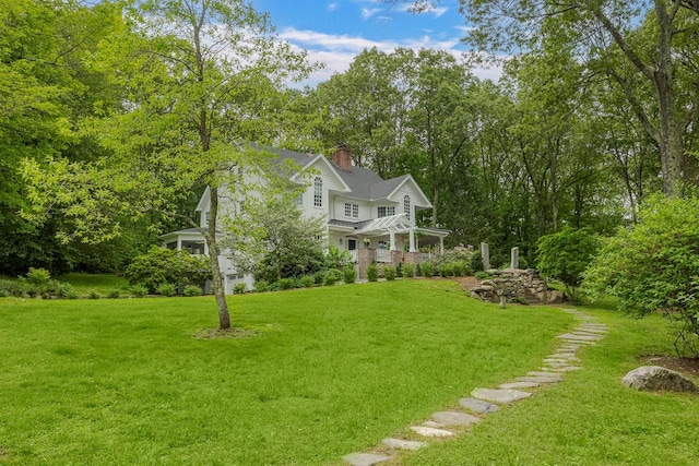 8 Lost Pond Ln, North Salem, NY 10560 - view of grassy yard