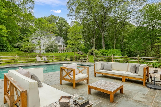 8 Lost Pond Ln, North Salem, NY 10560 - view of pool featuring outdoor lounge area and a patio