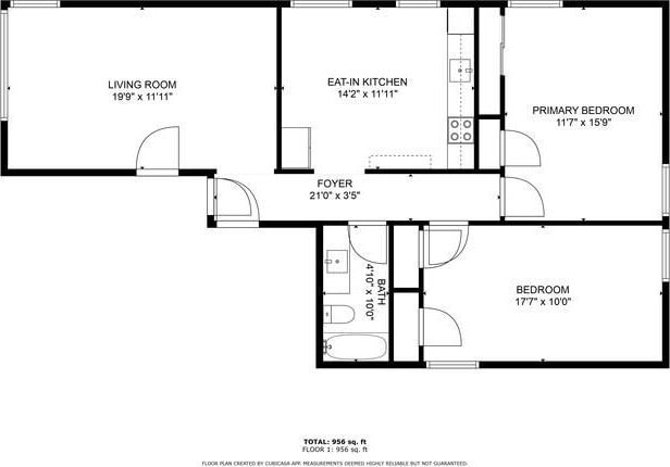 429 E Park Ave, Long Beach, NY 11561 - floor plan / room layout