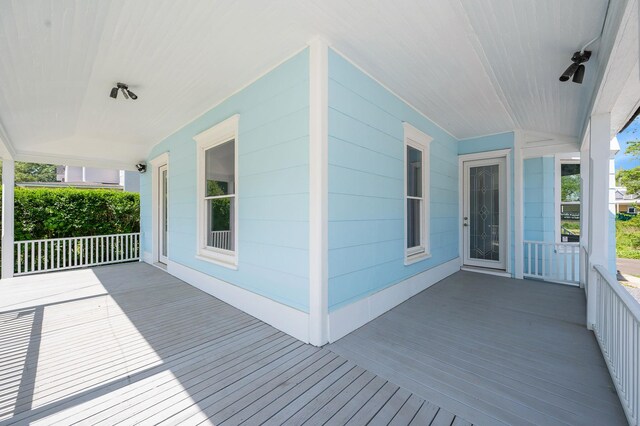 434 Griffing Ave, Riverhead, NY 11901 - view of wooden porch