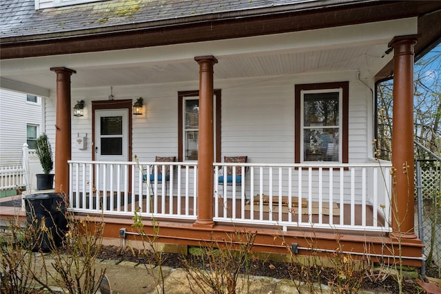 11 Bridge St, Suffern, NY 10901 - entrance to property with a porch