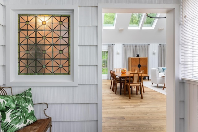 149 Washington Spring Rd, Palisades, NY 10964 - interior space with a skylight and wood finished floors