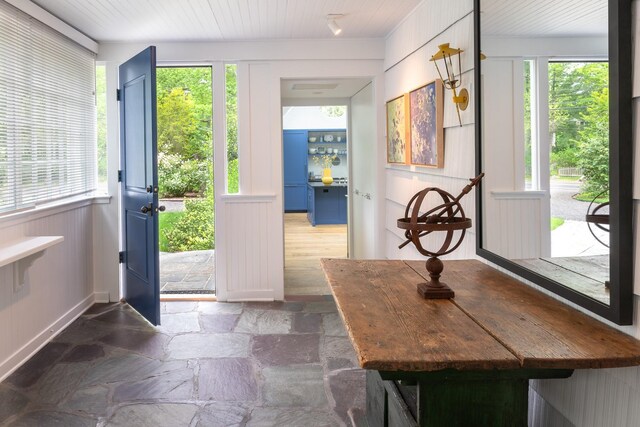 149 Washington Spring Rd, Palisades, NY 10964 - entryway featuring stone tile floors and healthy amount of natural light