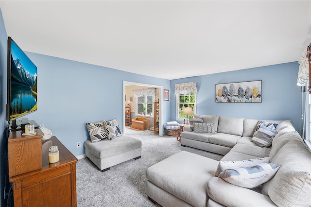 5 Cedar Heights Dr, Ridge, NY 11961 - living area with carpet flooring
