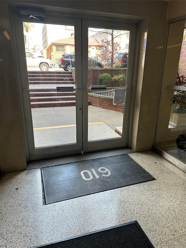 610 Waring Ave Unit 5G, Bronx, NY 10467 - doorway to outside featuring speckled floor