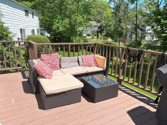13 Romar Ave, White Plains, NY 10605 - view of wooden deck
