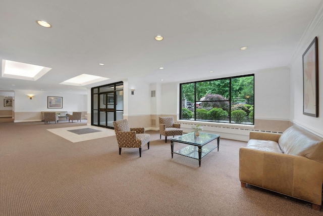 1 Vincent Rd Unit 2B, Bronxville, NY 10708 - lobby with recessed lighting
