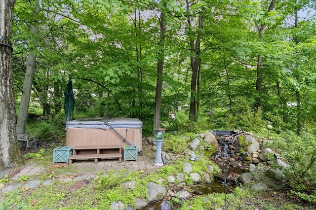 18 Norwood Pl, Nanuet, NY 10954 - view of yard with a hot tub