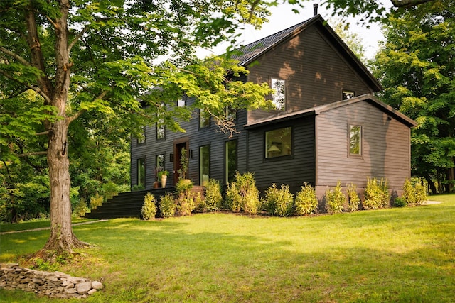 101 Holmes Rd, Newburgh, NY 12550 - view of home's exterior featuring a yard