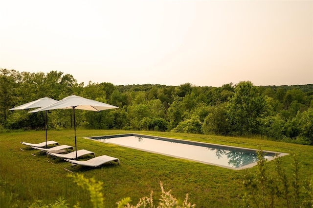 101 Holmes Rd, Newburgh, NY 12550 - view of community with a lawn and a wooded view