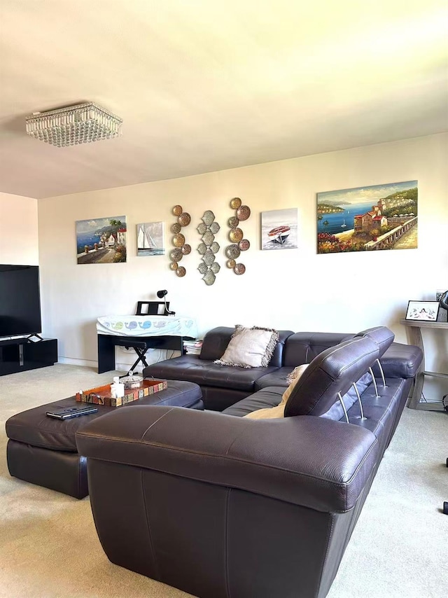 134-54 Maple Ave Unit 3V, Flushing, NY 11355 - view of carpeted living room