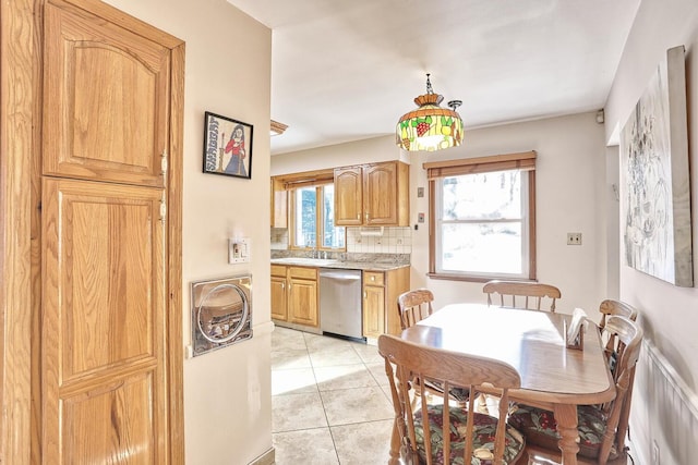 10 Glenbrook Rd, Monsey, NY 10952 - dining room with light tile patterned floors