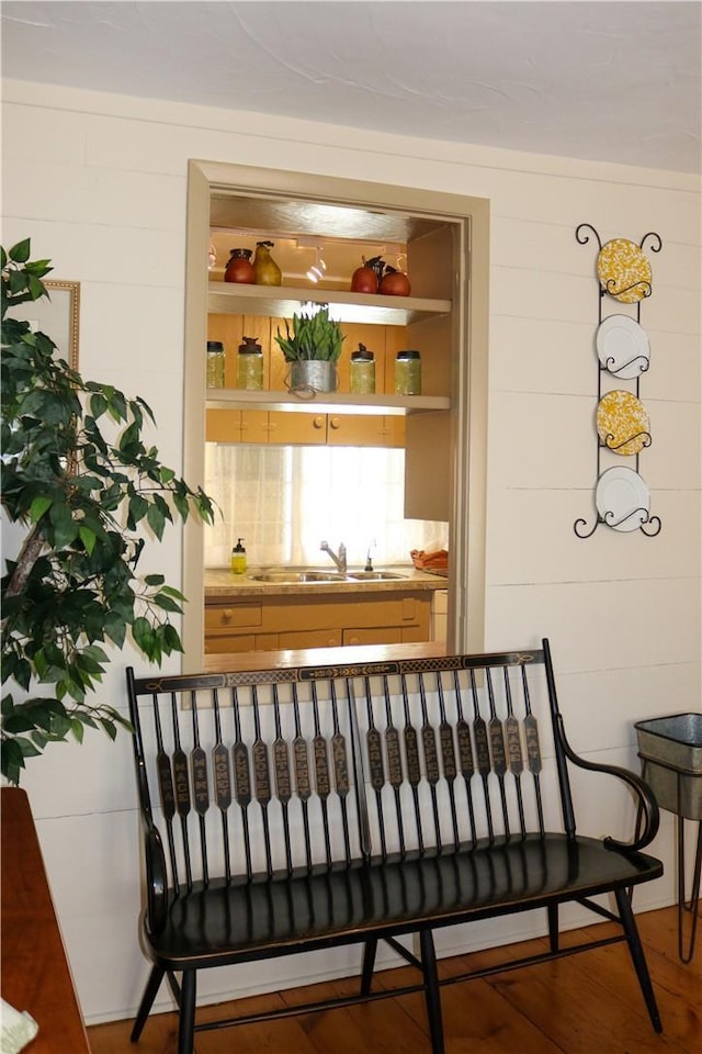 763 Old State Route 22, Dover Plains, NY 12522 - bar area featuring a sink and wood finished floors