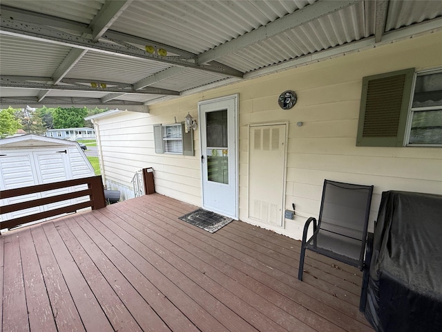 305 Brittany Ter Unit 305, Rock Tavern, NY 12575 - view of wooden terrace