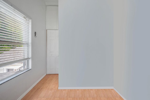 56 15th St, West Babylon, NY 11704 - empty room featuring light wood-style flooring and baseboards
