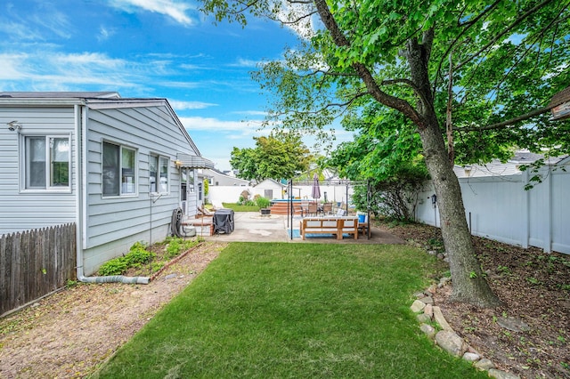 56 15th St, West Babylon, NY 11704 - view of yard with a patio area