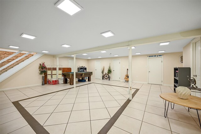 1608 Union Ave Unit 1608, Hewlett, NY 11557 - interior space featuring light tile patterned flooring and baseboards