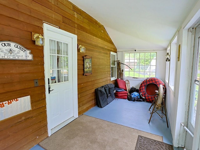 120 Spring Glen Rd, Mountain Dale, NY 12763 - sunroom with lofted ceiling