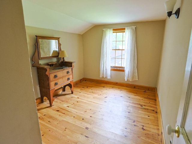 120 Spring Glen Rd, Mountain Dale, NY 12763 - bonus room featuring vaulted ceiling and light wood-style flooring