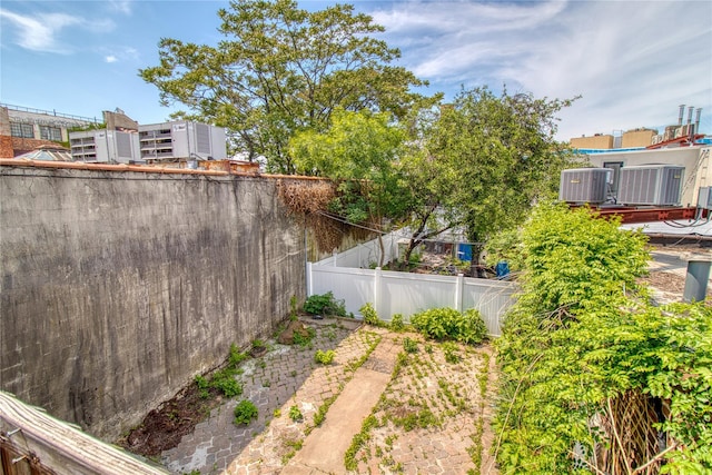 151 Noll St, Brooklyn, NY 11206 - view of yard featuring cooling unit