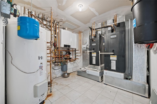 utilities featuring water heater