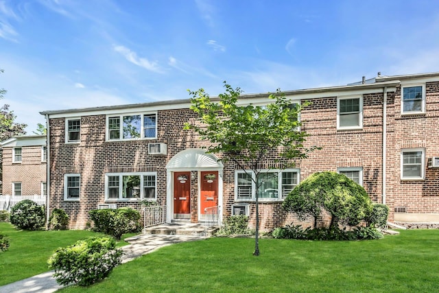 78-07 Springfield Blvd Unit B, Bayside, NY 11364 - view of front of house featuring brick siding and a front yard
