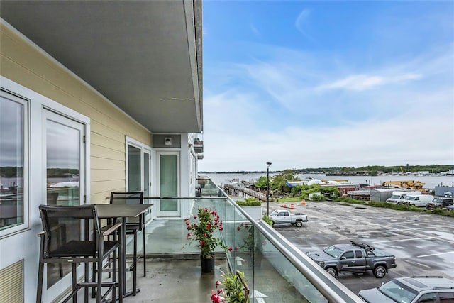 433 Main St Unit 203, Port Washington, NY 11050 - balcony with a water view