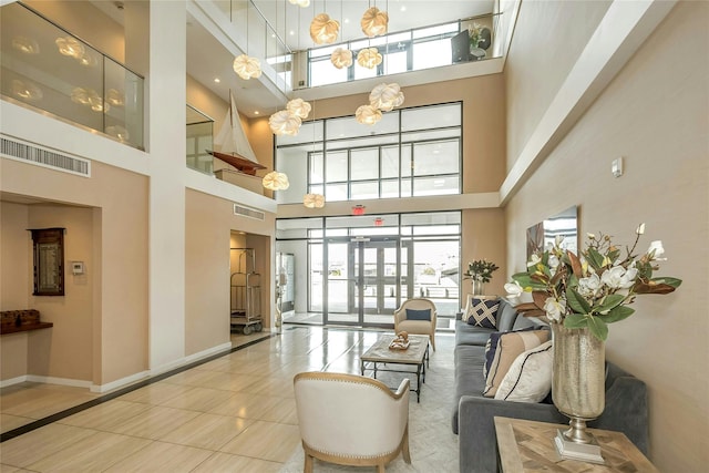 433 Main St Unit 203, Port Washington, NY 11050 - building lobby with a high ceiling