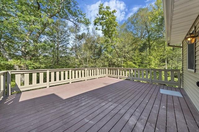 65 Old Cahoonzie Rd, Sparrowbush, NY 12780 - view of deck