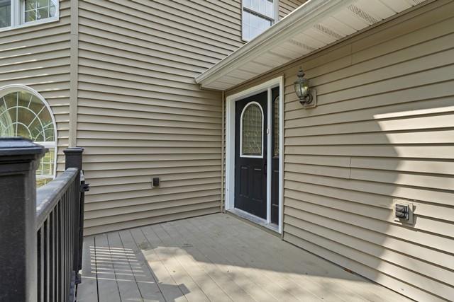 65 Old Cahoonzie Rd, Sparrowbush, NY 12780 - entrance to property featuring a wooden deck