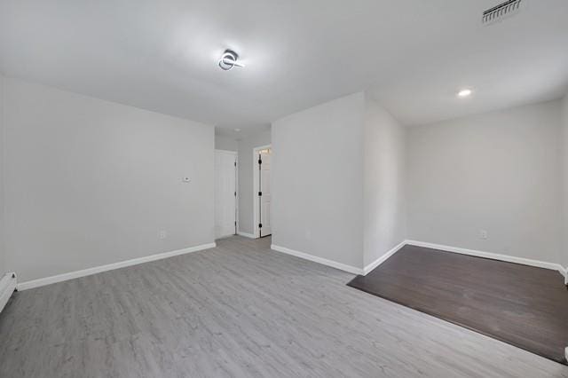 65 Old Cahoonzie Rd, Sparrowbush, NY 12780 - unfurnished room with wood finished floors, baseboards, and recessed lighting