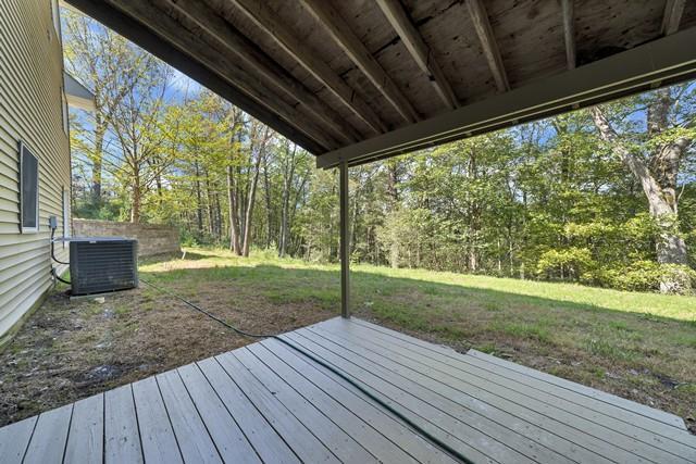 65 Old Cahoonzie Rd, Sparrowbush, NY 12780 - deck with cooling unit and a yard