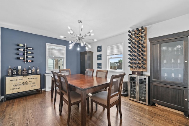 269 Hayward St, Yonkers, NY 10704 - dining room with a chandelier, healthy amount of natural light, and wood finished floors