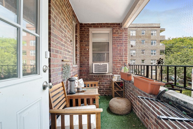 67-66 108th St Unit A32, Forest Hills, NY 11375 - balcony with cooling unit