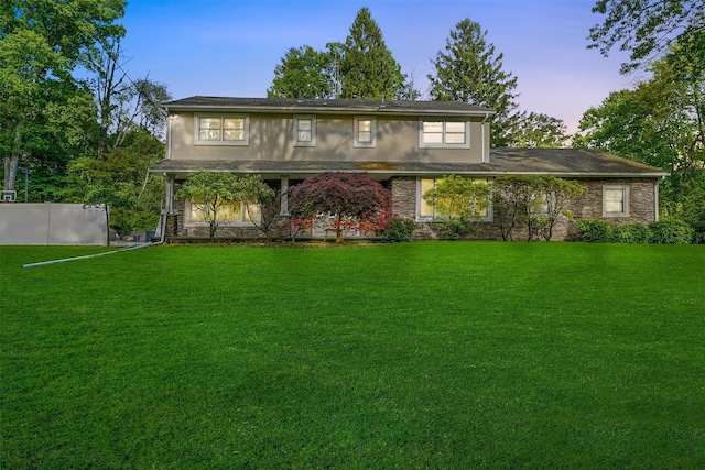 32 Wilder Rd, Monsey, NY 10952 - traditional home with stone siding