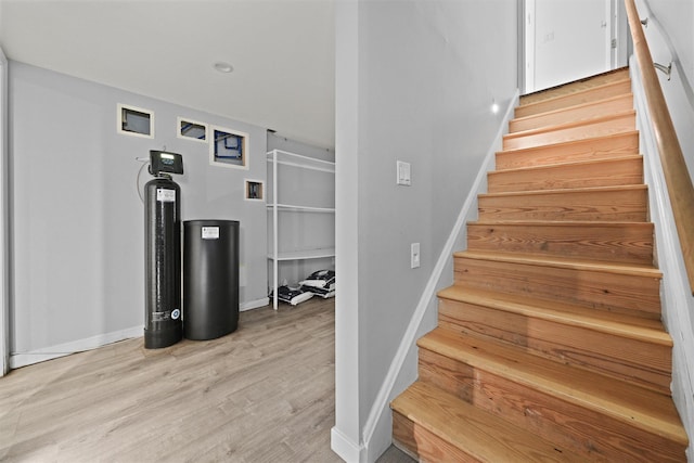 32 Wilder Rd, Monsey, NY 10952 - stairway with wood finished floors and baseboards