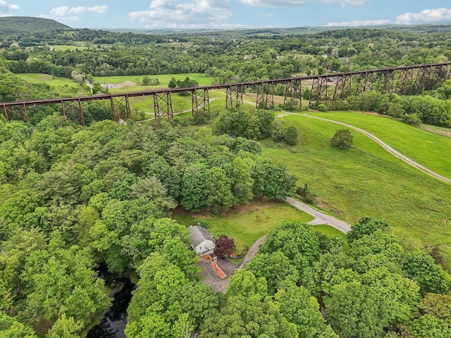 275 Otterkill Rd, Cornwall, NY 12553 - aerial view of a notable bridge and a heavily wooded area